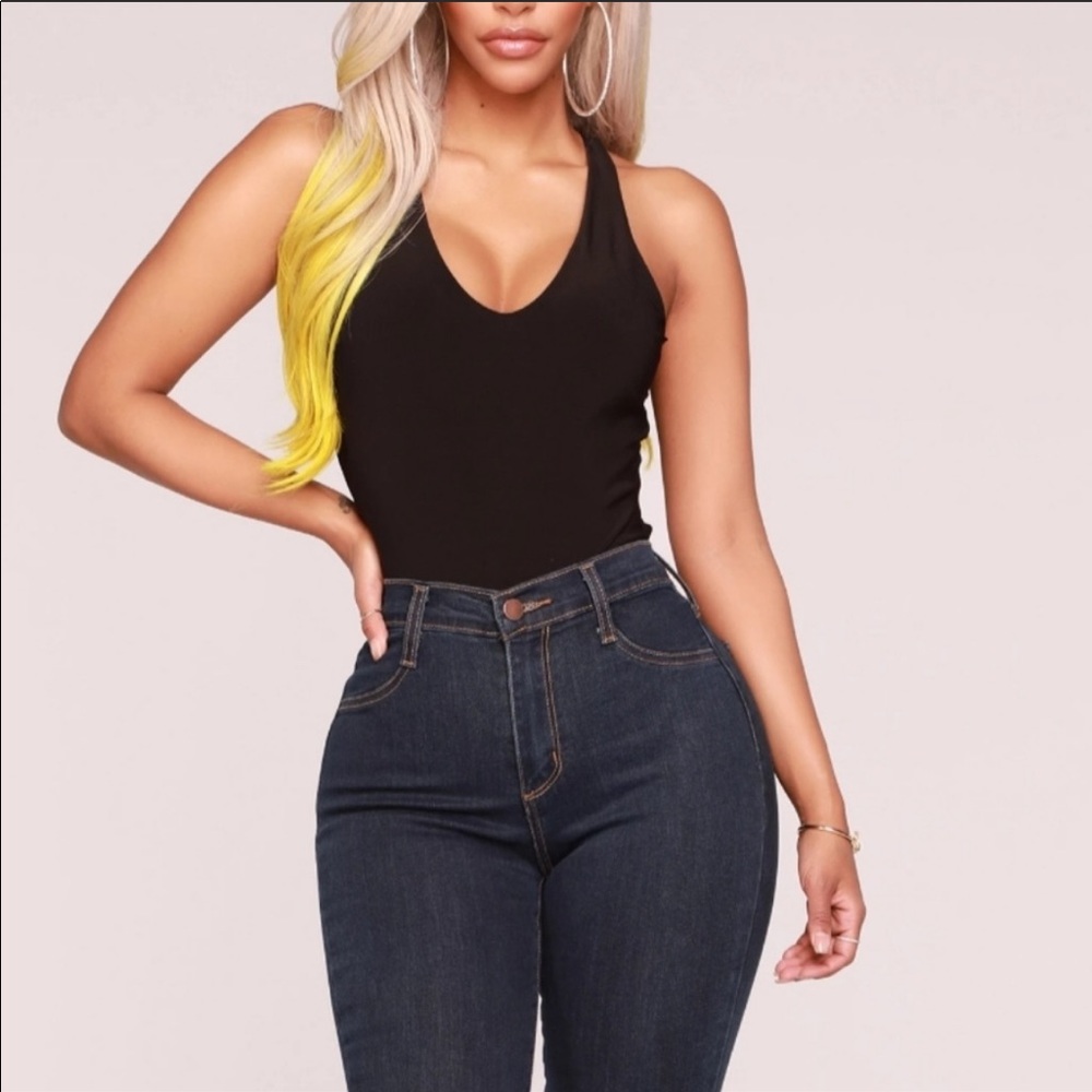 Fashionova size large bodysuit tight runs small